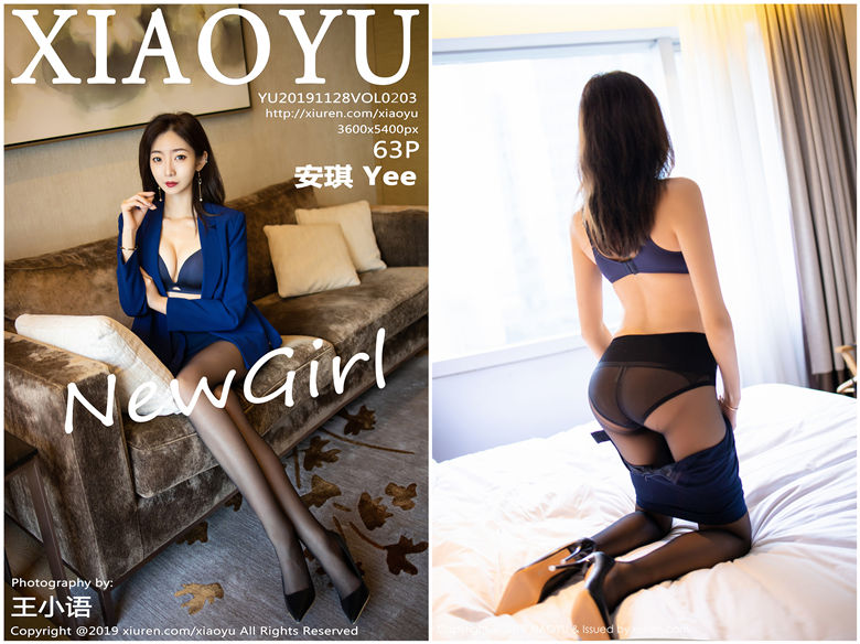 [XIAOYU语画界] 2019.11.28 NO.203 安琪 Yee[63+1P148M]