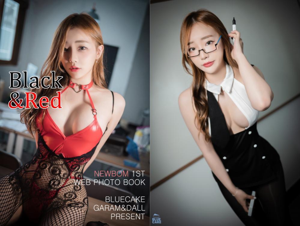 [BLUECAKE] NO.033 NewBom – Black & Red [119P1G]